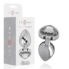 Comprar INTENSE - PLUG ANAL METAL ALUMINIO CORAZÓN BLANCO TALLA L al mejor precio - Envíos Discretos