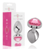 Comprar INTENSE - PLUG ANAL METAL ALUMINIO CORAZÓN ROSA TALLA S al mejor precio - Envíos Discretos