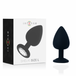 Comprar INTENSE - SHELKI L PLUG ANAL NEGRO al mejor precio - Envíos Discretos