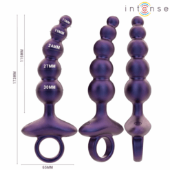 Comprar INTENSE - TITO PLUG ANAL VIBRADOR MODELO 3 CONTROL REMOTO al mejor precio - Envíos Discretos