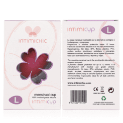Comprar INTIMICHIC - COPA MENSTRUAL SILICONA MEDICA - TALLA L al mejor precio - Envíos Discretos