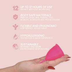 Comprar INTIMICHIC - COPA MENSTRUAL SILICONA MEDICA - TALLA S al mejor precio - Envíos Discretos