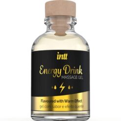 Comprar INTT MASSAGE & ORAL SEX - GEL DE MASAJE CON SABOR A BEBIDA ENERGETÍCA Y EFECTO CALOR al mejor precio - Envíos Discretos