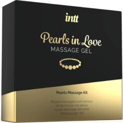 Comprar INTT MASSAGE & ORAL SEX - PEARLS IN LOVE CON COLLAR DE PERLAS Y GEL DE SILICONA al mejor precio - Envíos Discretos