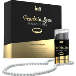 Comprar INTT MASSAGE & ORAL SEX - PEARLS IN LOVE CON COLLAR DE PERLAS Y GEL DE SILICONA al mejor precio - Envíos Discretos