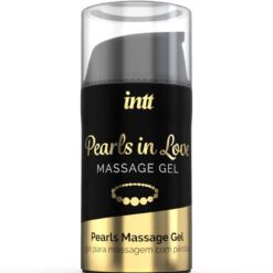 Comprar INTT MASSAGE & ORAL SEX - PEARLS IN LOVE CON COLLAR DE PERLAS Y GEL DE SILICONA al mejor precio - Envíos Discretos
