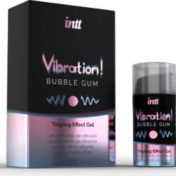 Comprar INTT - POTENTE ESTIMULANTE ÍNTIMO GEL VIBRADOR LIQUIDO CHICLE 15ML al mejor precio - Envíos Discretos