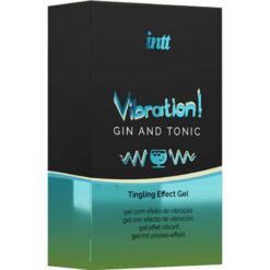 Comprar INTT - POTENTE ESTIMULANTE ÍNTIMO GEL VIBRADOR LIQUIDO GIN & TONIC 15ML al mejor precio - Envíos Discretos