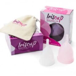 Comprar IRISCUP - COPA MESTRUAL ROSA GRANDE + BOLSA ESTERILIZADORA GRATIS al mejor precio - Envíos Discretos