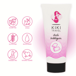 Comprar KIKÍ TRAVEL - LUBRICANTE SABOR A CHICLE 50 ML al mejor precio - Envíos Discretos