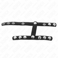 Comprar KINK - ANILLO PENE CON 3 CORREAS DIVISORAS DE BOLAS AJUSTABLE al mejor precio - Envíos Discretos