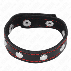 Comprar KINK - ANILLO PENE CUERO CON PÚAS 21.5 X 1.6 CM al mejor precio - Envíos Discretos