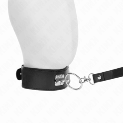 Comprar KINK - COLLAR CON CORREA 116 CM CON TACHUELAS CORREA POLIPIEL 50 X 5 CM al mejor precio - Envíos Discretos