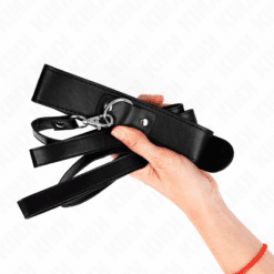 Comprar KINK - COLLAR CON CORREA 116 CM FINO NEGRO AJUSTABLE 32-50 CM X 8 CM al mejor precio - Envíos Discretos