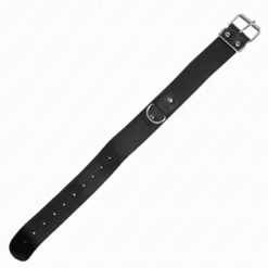 Comprar KINK - COLLAR CON CORREA 116 CM FINO NEGRO AJUSTABLE 32-50 CM X 8 CM al mejor precio - Envíos Discretos
