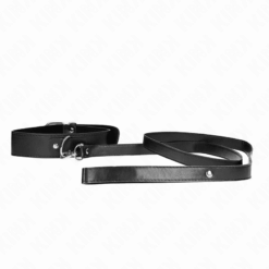 Comprar KINK - COLLAR CON CORREA 116 CM FINO NEGRO AJUSTABLE 32-50 CM X 8 CM al mejor precio - Envíos Discretos