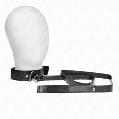 Comprar KINK - COLLAR CON CORREA 116 CM FINO NEGRO AJUSTABLE 32-50 CM X 8 CM al mejor precio - Envíos Discretos