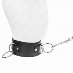 Comprar KINK - COLLAR CON CORREA 65 CM 3 ANILLOS MODELO 2 AJUSTABLE 36-43 CM X 5 CM al mejor precio - Envíos Discretos