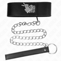 Comprar KINK - COLLAR CON CORREA 65 CM ANCHO NEGRO AJUSTABLE 33.5-41 CM X 5 CM al mejor precio - Envíos Discretos