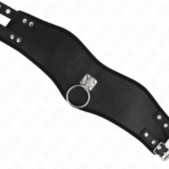 Comprar KINK - COLLAR CON CORREA 65 CM ANCHO NEGRO AJUSTABLE 40-55 CM X 10 CM al mejor precio - Envíos Discretos