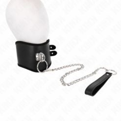 Comprar KINK - COLLAR CON CORREA 65 CM ANCHO NEGRO AJUSTABLE 40-55 CM X 10 CM al mejor precio - Envíos Discretos