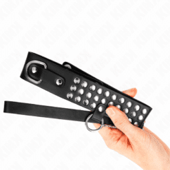 Comprar KINK - COLLAR CON CORREA 65 CM CON BRILLOS AJUSTABLE 37-42 CM X 5.3 CM al mejor precio - Envíos Discretos