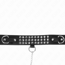 Comprar KINK - COLLAR CON CORREA 65 CM CON BRILLOS AJUSTABLE 37-42 CM X 5.3 CM al mejor precio - Envíos Discretos