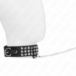 Comprar KINK - COLLAR CON CORREA 65 CM CON BRILLOS AJUSTABLE 37-42 CM X 5.3 CM al mejor precio - Envíos Discretos