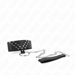 Comprar KINK - COLLAR CON CORREA 65 CM CON REMACHE EN V AJUSTABLE 36-43 CM X 5 CM al mejor precio - Envíos Discretos