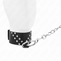 Comprar KINK - COLLAR CON CORREA 65 CM CON REMACHE EN V AJUSTABLE 36-43 CM X 5 CM al mejor precio - Envíos Discretos