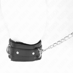 Comprar KINK - COLLAR CON CORREA 65 CM CON RESTRICCIONES NEGRO AJUSTABLE 36-42 CM X 5.5 CM al mejor precio - Envíos Discretos