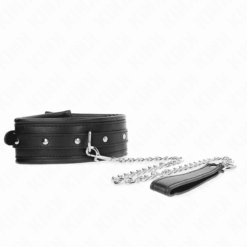 Comprar KINK - COLLAR CON CORREA 65 CM HEBILLA BRILLANTE 48.5 CM X 5.3 CM al mejor precio - Envíos Discretos