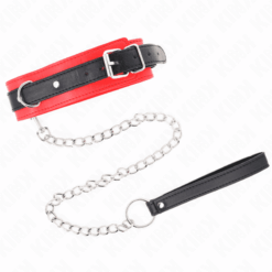Comprar KINK - COLLAR CON CORREA 65 CM MODELO BÁSICO MODELO 3 ROJO 53 X 5 CM al mejor precio - Envíos Discretos