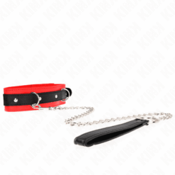 Comprar KINK - COLLAR CON CORREA 65 CM MODELO BÁSICO MODELO 3 ROJO 53 X 5 CM al mejor precio - Envíos Discretos