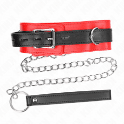 Comprar KINK - COLLAR CON CORREA 65 CM ROJO 54 X 4.5 CM al mejor precio - Envíos Discretos