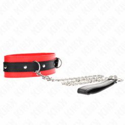 Comprar KINK - COLLAR CON CORREA 65 CM ROJO 54 X 4.5 CM al mejor precio - Envíos Discretos