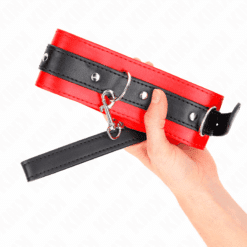 Comprar KINK - COLLAR CON CORREA 65 CM ROJO 54 X 4.5 CM al mejor precio - Envíos Discretos