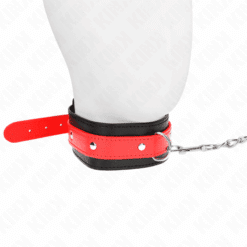 Comprar KINK - COLLAR CON CORREA 65 CM ROJO AJUSTABLE 36-43 CM X 5 CM al mejor precio - Envíos Discretos