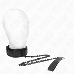 Comprar KINK - COLLAR CON CORREA 78 CM BONDAGE DE NEOPRENO MODELO 2 AJUSTABLE 37.5 X 49.5 CM al mejor precio - Envíos Discretos