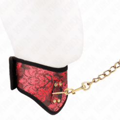 Comprar KINK - COLLAR CON CORREA DE ENCAJE 75 CM MODELO SCANDAL 44 X 10 CM al mejor precio - Envíos Discretos