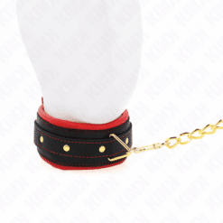 Comprar KINK - COLLAR CON CORREA DE TEJIDO LISO AJUSTABLE 33-48 CM X 5.7 CM al mejor precio - Envíos Discretos
