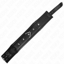 Comprar KINK - COLLAR CON CORREA ESPONJA IMITACIÓN CUERO MODELO 1 AJUSTABLE 37-54 CM X 3 CM al mejor precio - Envíos Discretos