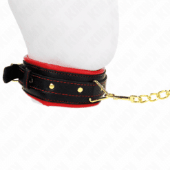 Comprar KINK - COLLAR CON CORREA ESPONJA IMITACIÓN CUERO MODELO 2 AJUSTABLE 37-54 CM X 3 CM al mejor precio - Envíos Discretos