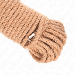 Comprar KINK - CUERDA DE CÁÑAMO 20 METROS CON CABEZA DE METAL al mejor precio - Envíos Discretos