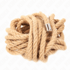 Comprar KINK - CUERDA DE CÁÑAMO 5 METROS CON CABEZA DE METAL al mejor precio - Envíos Discretos