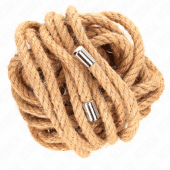 Comprar KINK - CUERDA DE CÁÑAMO 5 METROS CON CABEZA DE METAL al mejor precio - Envíos Discretos