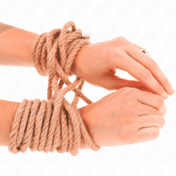 Comprar KINK - CUERDA DE CÁÑAMO 5 METROS CON CABEZA DE METAL al mejor precio - Envíos Discretos