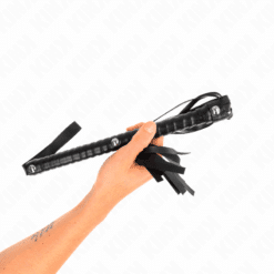 Comprar KINK - LÁTIGO CON MANGO TEXTURIZADO NEGRO 48.5 CM al mejor precio - Envíos Discretos