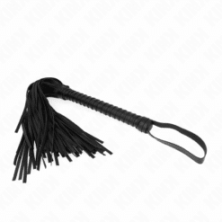 Comprar KINK - LÁTIGO CON MANGO TEXTURIZADO NEGRO 48.5 CM al mejor precio - Envíos Discretos