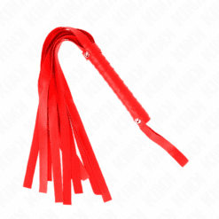 Comprar KINK - LÁTIGO DE COLA ANCHA ROJO 48.5 CM al mejor precio - Envíos Discretos